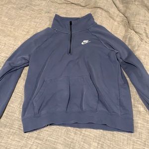 BLUE Nike zip up